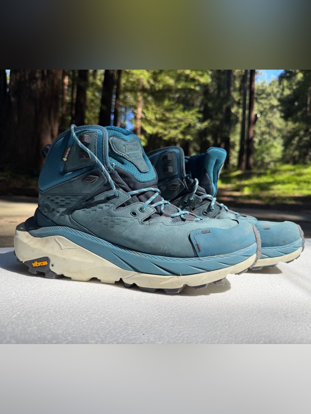 Hoka Kaha 2 Teal Women's Hiking Shoes
